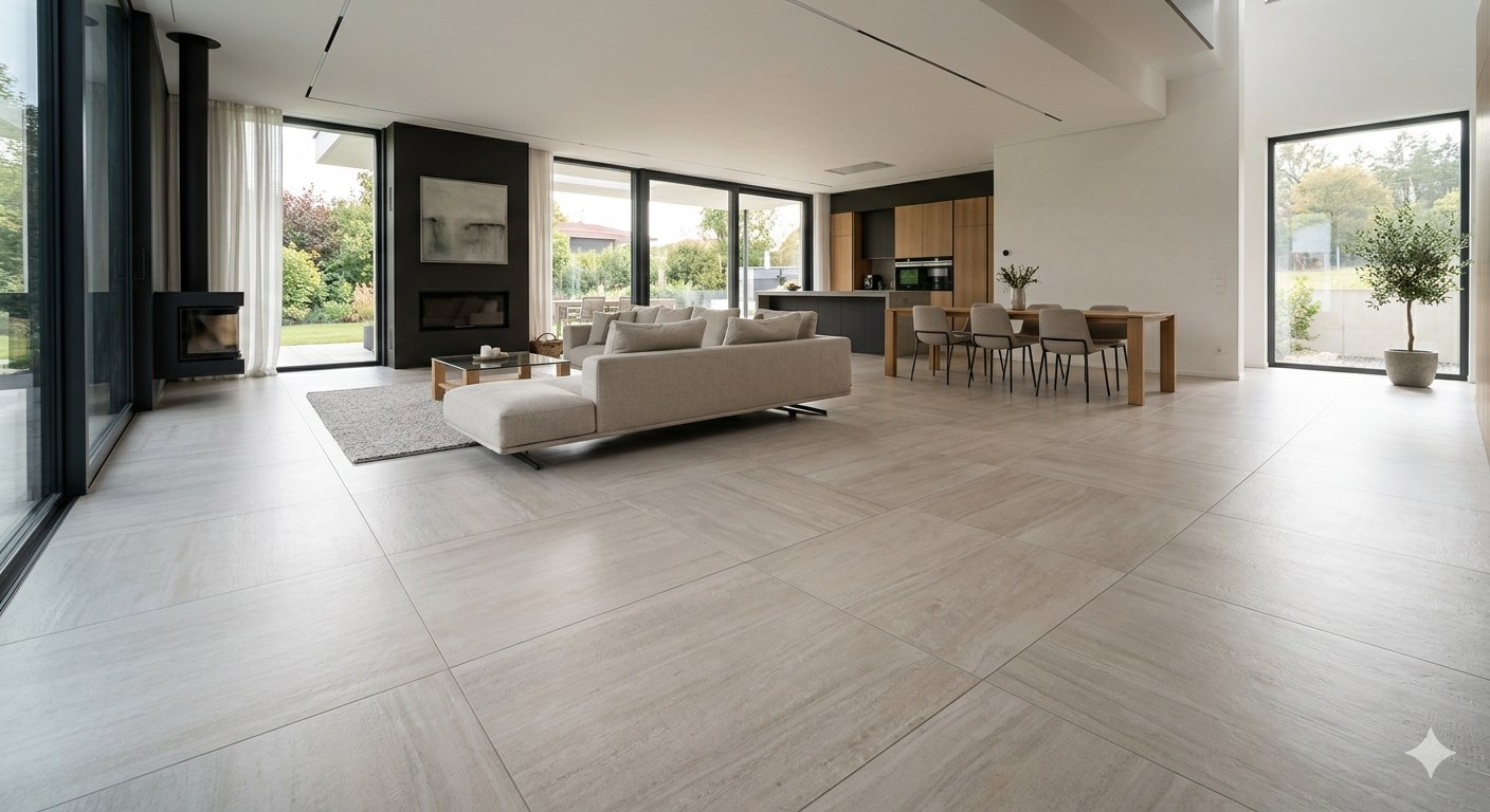 Großformat-Wohnboden 120m², München-Schwabing