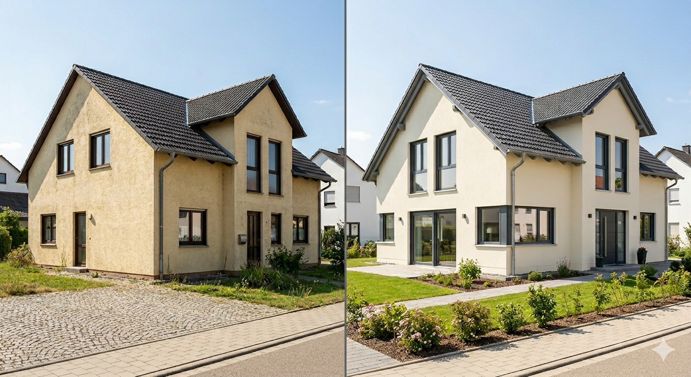 WDVS Einfamilienhaus Heidelberg-Neuenheim