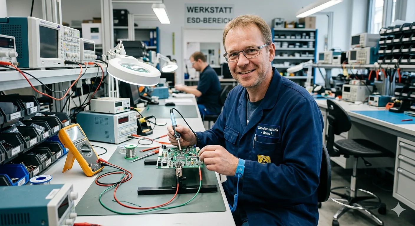 Stefan Maier, Elektromeister