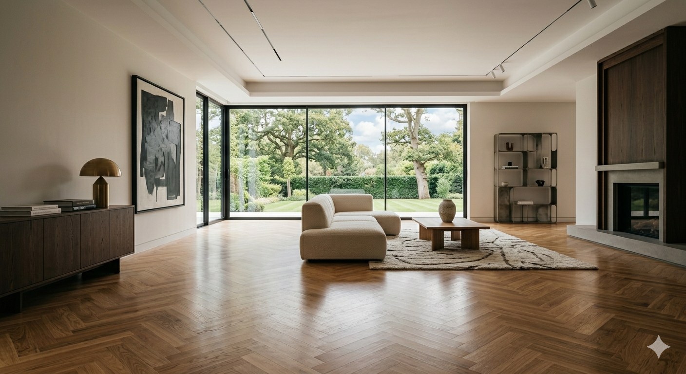 Parkettboden Eiche 95m2 Freiburg-Herdern
